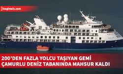 Grönland’ın kuzeydoğusunda mahsur kalan lüks yolcu gemisi kurtarılmayı bekliyor