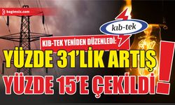 Kıb-Tek, yeniden düzenlemeye gidilerek yaklaşık yüzde 31’lik artışın yüzde 15’e çekildiğini duyurdu