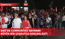 DAÜ’de 29 Ekim Cumhuriyet Bayramı yürüyüşü gerçekleştirildi