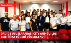 Törende City & Guilds programının “Level 2” seviyesini tamamlayan 60 öğrenci sertifikalarına kavuştu