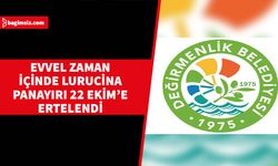 Meteoroloji Dairesinin şiddetli yağış uyarısı üzerine Panayırın 22 Ekim’e ertelendiği kaydedildi