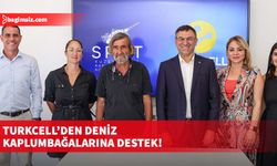 Kuzey Kıbrıs Turkcell ile Kaplumbağaları Koruma Derneği arasında deniz kaplumbağaları için devam eden iş birliği yenilendi