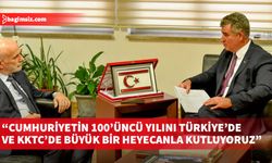 Türkiye’nin Lefkoşa Büyükelçisi Metin Feyzioğlu, Cumhuriyetin 100’üncü yılı nedeniyle duyduğu heyecan konusunda açıklama yaptı