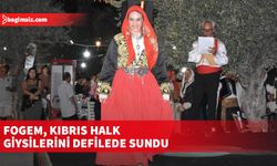 Kıbrıs’ın halk giysileri oyunlarla, müziklerle, defilede sunuldu