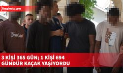 Lefkoşa’da gerçekleştirilen denetimlerde ülkede kaçak kaldıkları tespit edilen 4 kişi tutuklandı