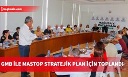 Toplantıda oluşturulacak stratejik plan için görüş alışverişinde bulunuldu