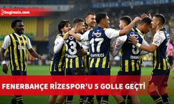 Türkiye Trendyol Süper Lig'in 7. haftasında Fenerbahçe evinde Çaykur Rizespor'u 5-0 mağlup etti