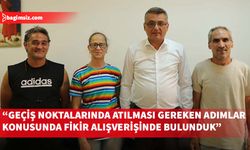 Güney Kıbrıs’ta Çalışanlar Derneği yetkilileriyle, CTP Genel Başkan Erhürman görüştü