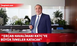 Taş-Yapı ve T&T Havalimanı İşletmeciliği Yönetim Kurulu Başkanı Turanlı, yeni Ercan Havalimanı’nın açılmasının ülkeye yapacağı katkıya dikkat çekti