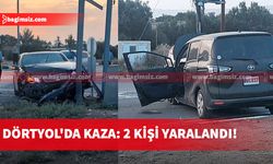 Dörtyol'da kaza: 2 kişi yaralandı!