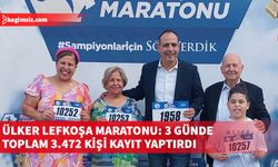 Ülker Lefkoşa Maratonu’na ülkenin dört bir yanında da kayıtlar sürüyor