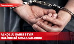 Mağusa’da alkollü şahıs, seyir halindeki bir aracın ön camına defalarca yumruk vurarak kırdı, kasti hasara uğrattı