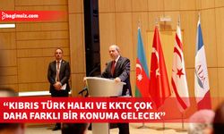 Cumhurbaşkanı Tatar, Bakü’deki Ada Üniversitesi’nde konferans verdi