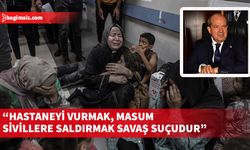 Cumhurbaşkanı Ersin Tatar, Gazze’de bir hastanenin hedef alınması sonucu yüzlerce kişinin öldüğü İsrail saldırılarını kınadı