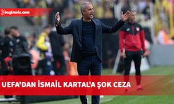 UEFA Etik ve Disiplin Kurulu, Kartal'a 1 yıl ertelemeli 1 maç men ve 25 bin euro para cezası verdi