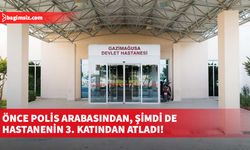 Önce polis arabasından, şimdi de hastanenin 3. katında atladı!