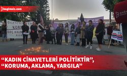 Lefkoşa'da kadına yönelik şiddete karşı yürüyüş