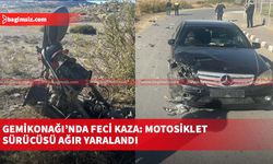 22 yaşındaki motosiklet sürücüsü ağır yaralandı…