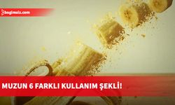 Muz kabuklarını sakı çöpe atmayın…