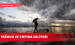 Meteorolojiden şiddetli yağış ve fırtına uyarısı