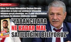 “Yabancılara ne kadar mal satıldığını biliyoruz”