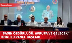 “Basın Özgürlüğü, Avrupa ve Gelecek” konulu panel başladı