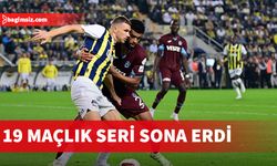 Trabzonspor deplasmanda Fenerbahçe'yi 3-2 yendi