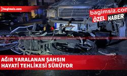 Ağır yaralanan şahsın hayati tehlikesi sürüyor