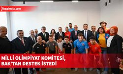 Milli Olimpiyat Komitesi, Türkiye Gençlik ve Spor Bakanı Bak’tan destek istedi