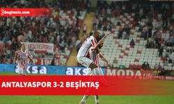 Antalyaspor 15 puana yükseldi. Beşiktaş ise 19 puanda kaldı