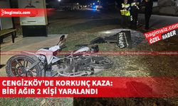 Motosikletliye çarpan araç olay yerinden kaçtı