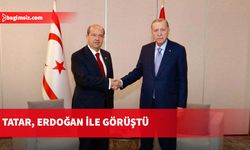 Cumhurbaşkanı Tatar, Türkiye Cumhuriyeti Cumhurbaşkanı Erdoğan ile görüştü