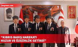 Kıbrıs gazileri KKTC'nin kuruluşuna giden yolda Barış Harekatı'nın önemini anlattı