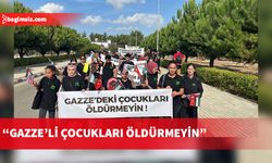 Evkaf İyilik Gönüllüleri Gazze için yürüyüş ve kermes düzenledi