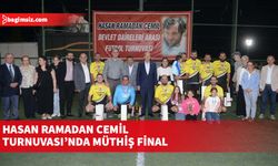 Hasan Ramadan Cemil Devlet Daireleri Arası 13.Halı Saha Futbol Turnuvası muhteşem final gecesi ile tamamlandı