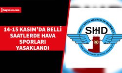 SHD, 14-15 Kasım’da belli saatlerde hava sporlarını yasaklayan NOTAM yayımladı