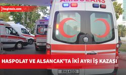 Haspolat ve Alsancak’ta iki ayrı iş kazası