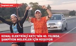 Ares Spor Kulübü Sporcusu Triatloncu Kemal Elektrikçi, KKTC’nin 40. yılında Lefke’den Karpaz’a koşuyor