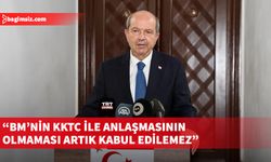 Cumhurbaşkanı Tatar,  Lacroix ile görüşmesinin ardından basına konuştu