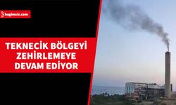 Bugün saat 06.30, işte Teknecik'ten yayılan kara duman