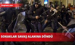 Madrid'de sokaklar savaş alanına döndü