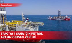 TPAO'ya Karadeniz'de 4 saha için petrol arama ruhsatı verildi