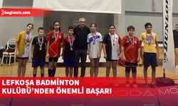 Lefkoşa Badminton Kulübü’nden önemli başarı