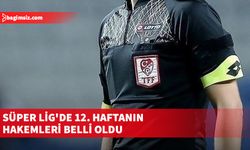 Süper Lig'de 12. haftanın hakemleri belli oldu