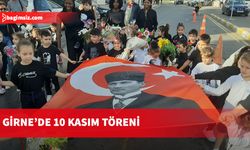 Girne’de 10 Kasım töreni… Atatürk Anıtı önünde tören düzenlendi