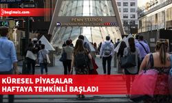 Küresel piyasalar haftaya temkinli başladı