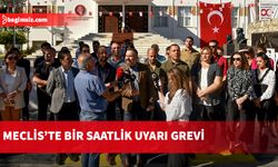 KTAMS Meclis’te bir saatlik uyarı grevi yaptı