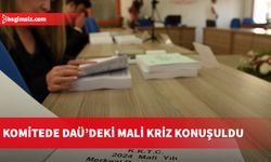 Komitede DAÜ’deki mali kriz konuşuldu