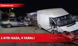 Lefkoşa ve Girne’de korkutan kaza