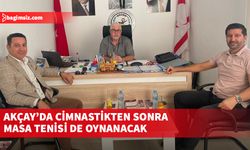 Akçay’da cimnastikten sonra masa tenisi de oynanacak